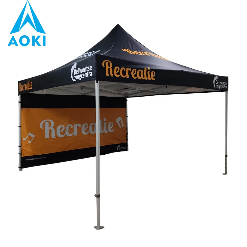 3X3M CUSTOM tent PRINTED canopy TENT, HEXAGONAL tube 40MM/50MM PRINTED GAZEBO TENT