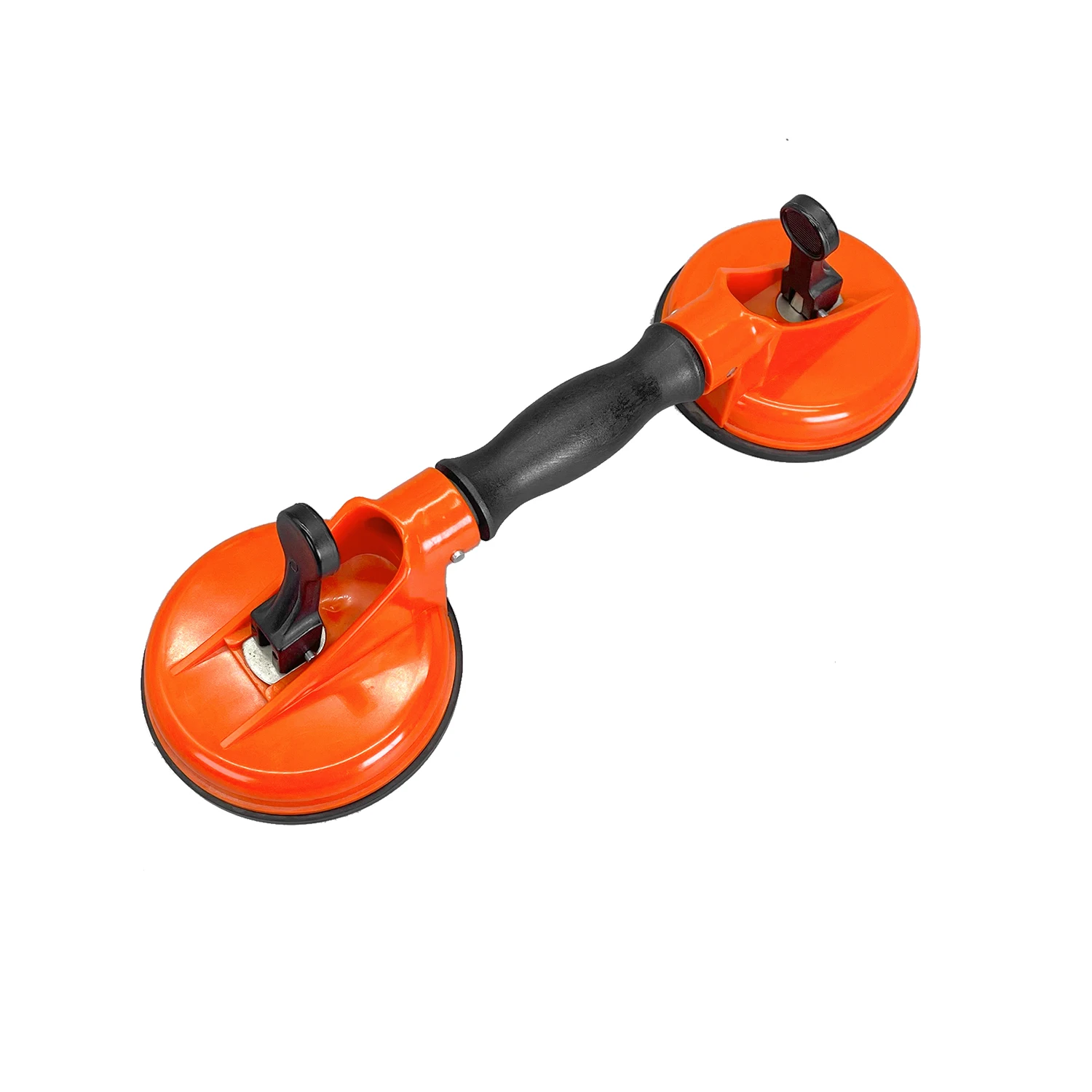 4-1/2 in., 50 lb. Glass Dual Suction Cup Lifter with Adjustable Handle Glass Holder