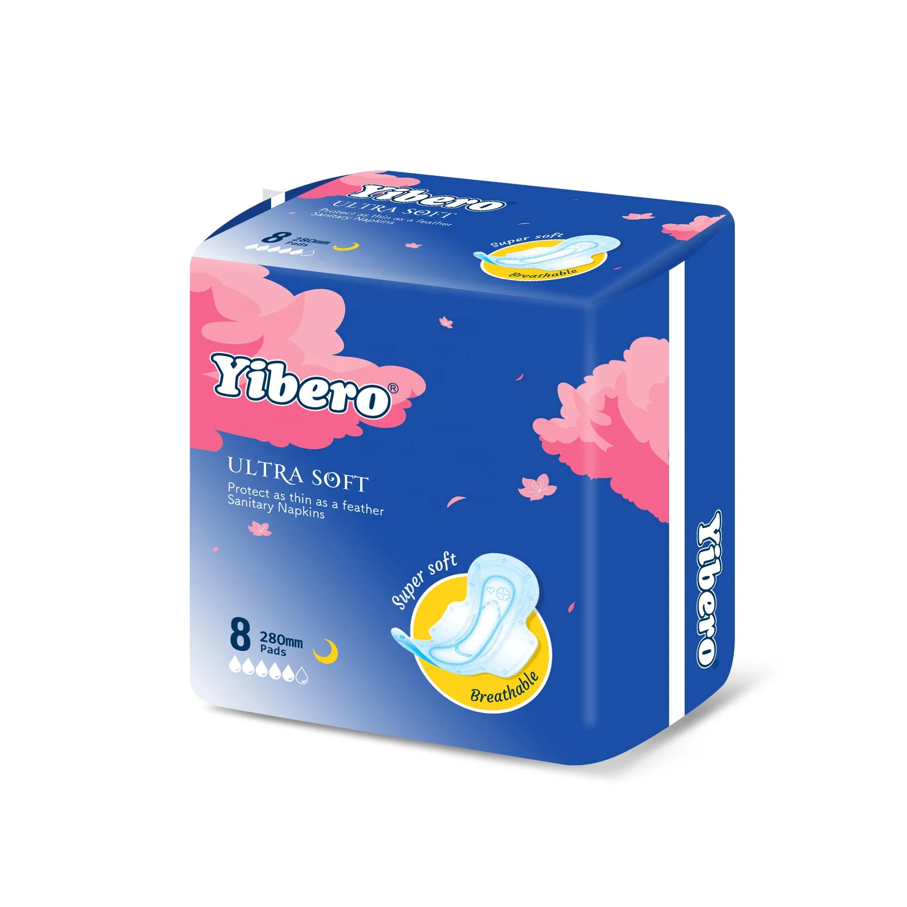 Фабричные дешевые гигиенические салфетки одноразовые хлопковые женские прокладки в течение периода времени лидер продаж Африке