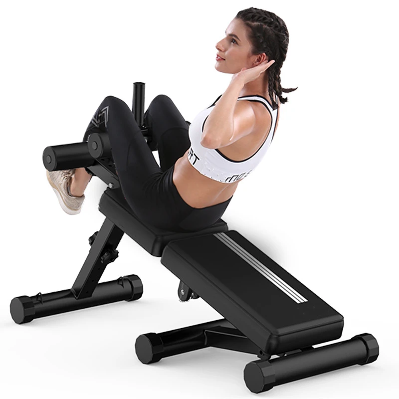 
Multifunctional supine board folding abdominal muscle board home sit-up abdominal chair indoor bench press weightlifting stool 
