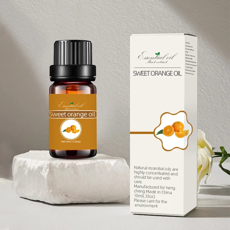 Sweet Orange Oil Raw Material for Diffuser Cosmetic Fragance Massage