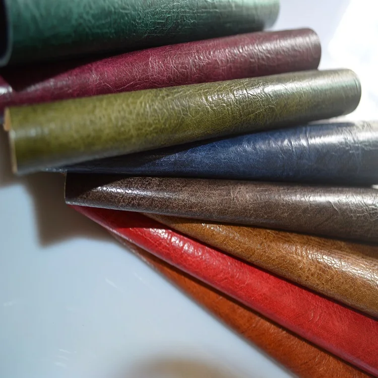 
2020 new fashion artificial leather fabric for bag and shoes synthetic material from China 