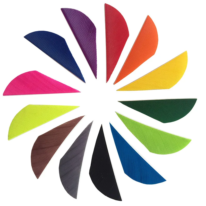 Archery Arrow Diy Fletching 2 inch Archery Carbon Arrow Feather Fletching Right Wing