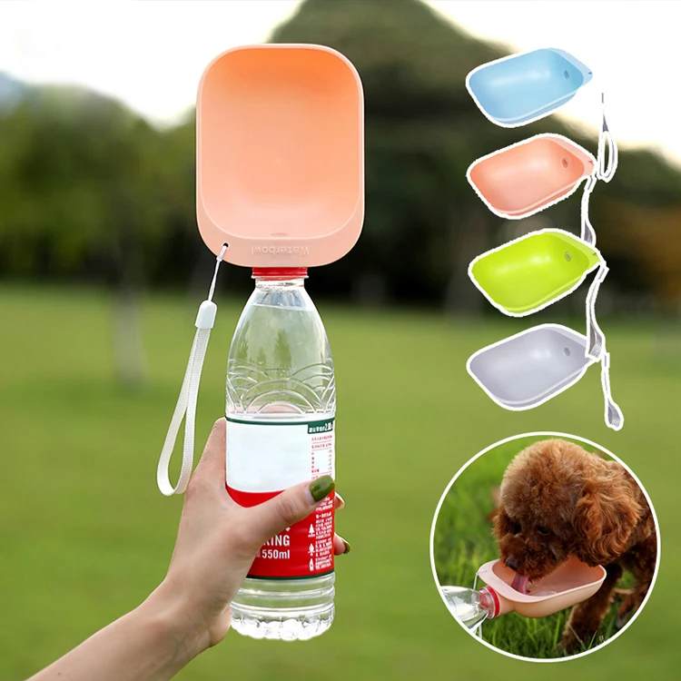 Pet Supplies Portable Pet Drinking Water Feeder for Dog Cat Outdoor Water Bowl Bottle