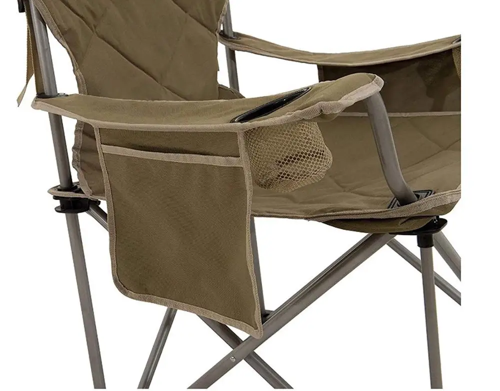steel frame telescopic heavy duty padded folding kingkong chair