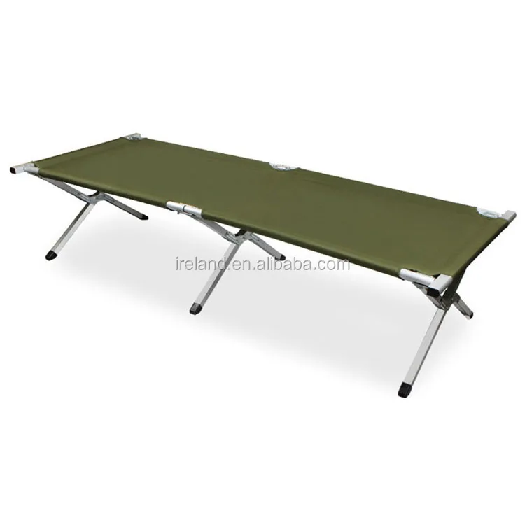 Hot Selling High Quality Ultralight Camp Stretcher Bed Folding Camping Sleep Cot