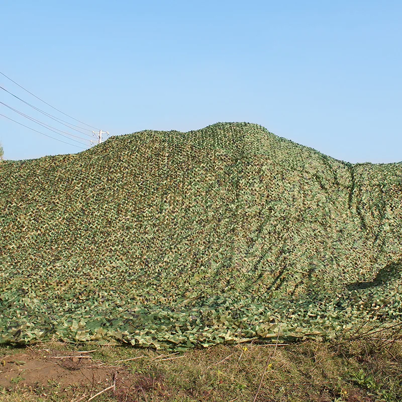 Durable camouflage polyester mesh