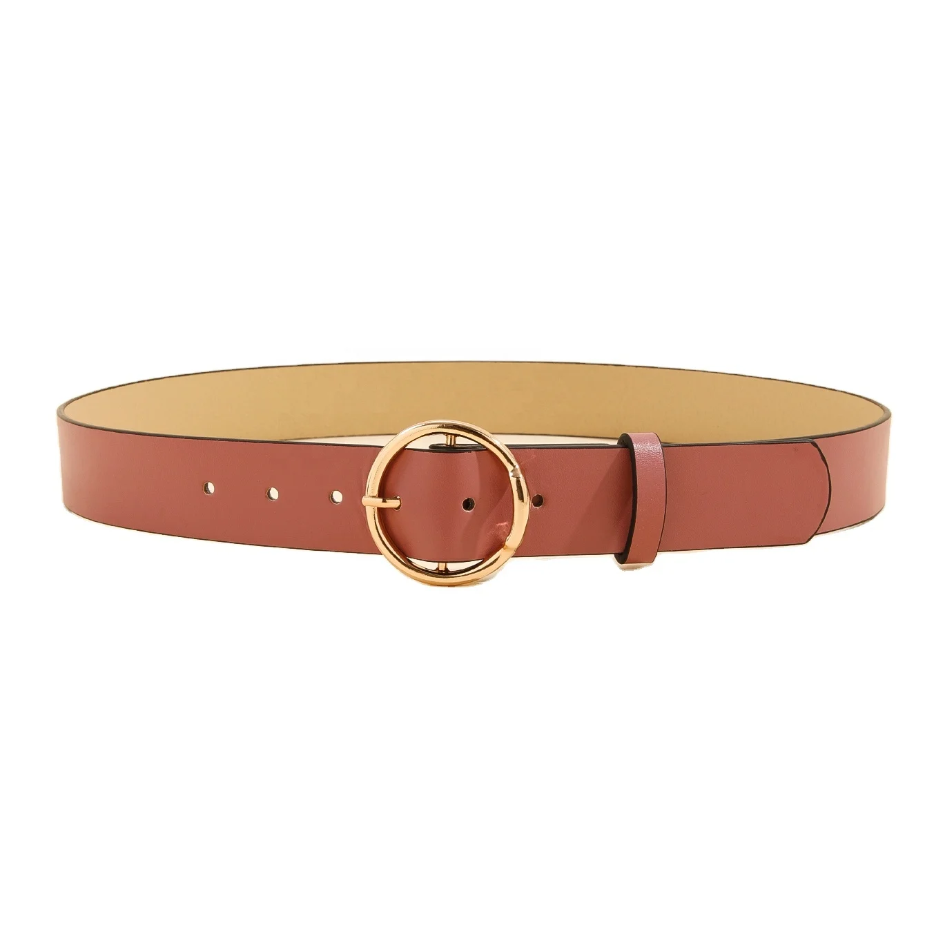 New Product Casual Luxury Leather Handmade Fashion Decorative Buckle Wild Women Belts