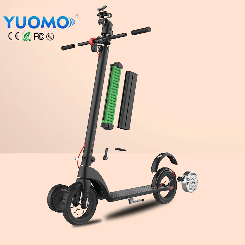 Wholesale X8 Folding Two Wheel Adult 350W Motor 10inch Electric Scooter / High Speed High Quality Electric Scooter
