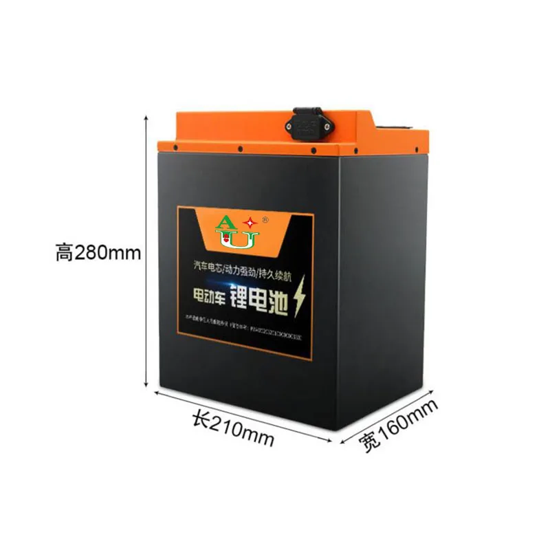 Customized E-bike Lithium Ion Battery Pack  48V 20Ah Rechargeable 18650 Li-ion Power Supply Battery for Electric Scooter
