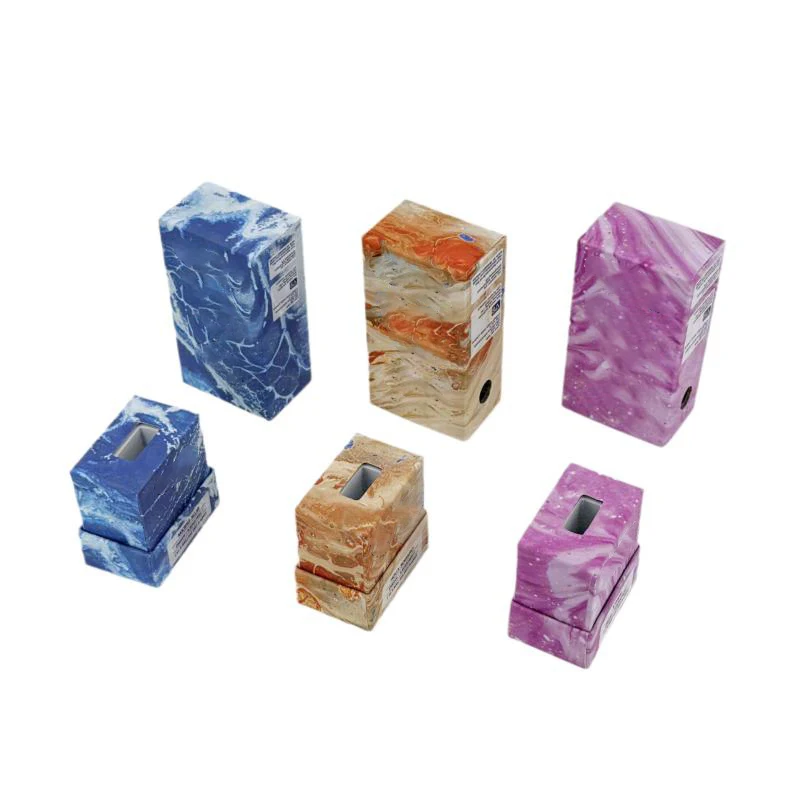 Custom Logo 510 Glass Packaging Slide Boxes White Drawer Paperboard Box Full Ceramic Device Laser Food Gift Sliding Packaging