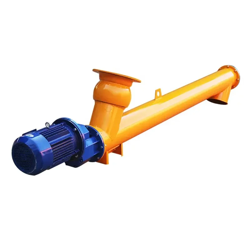 High Quality  50-1000 Tons/h Capacity Ship Unloader Screw Conveyor With Cheap Price For Sale