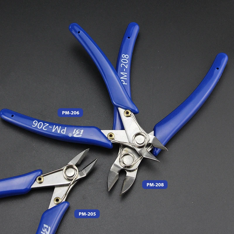 5' Mini Electrical Wire Cable Plastic Cutter Side Snips Flush Nipper Hand Tools Cutting Pliers Diagonal Plier