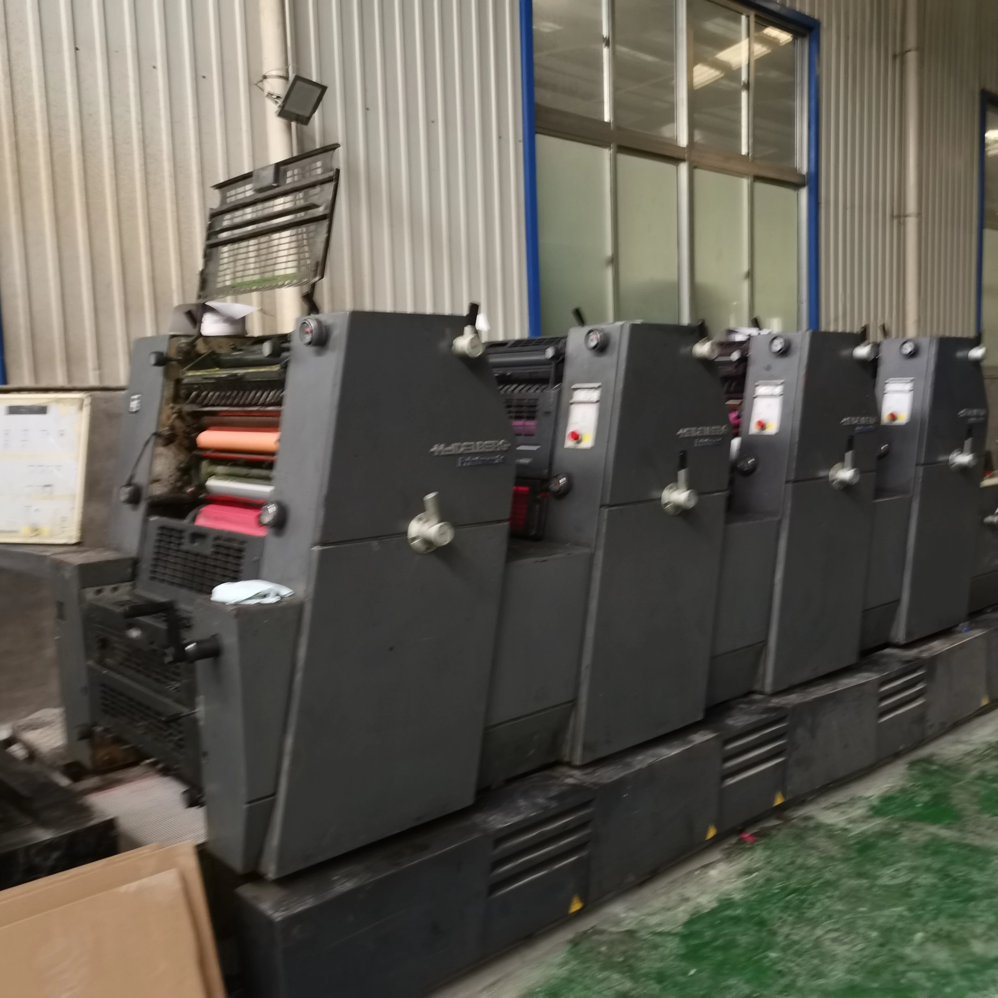 USED GERMANY heidelberg SM gto 52 offset printing machine printer for magazines