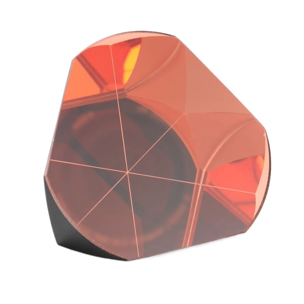 Copper Coated Optical Corner Cube Prism Plated 64mm, Corner Reflector For Surveying, G640L