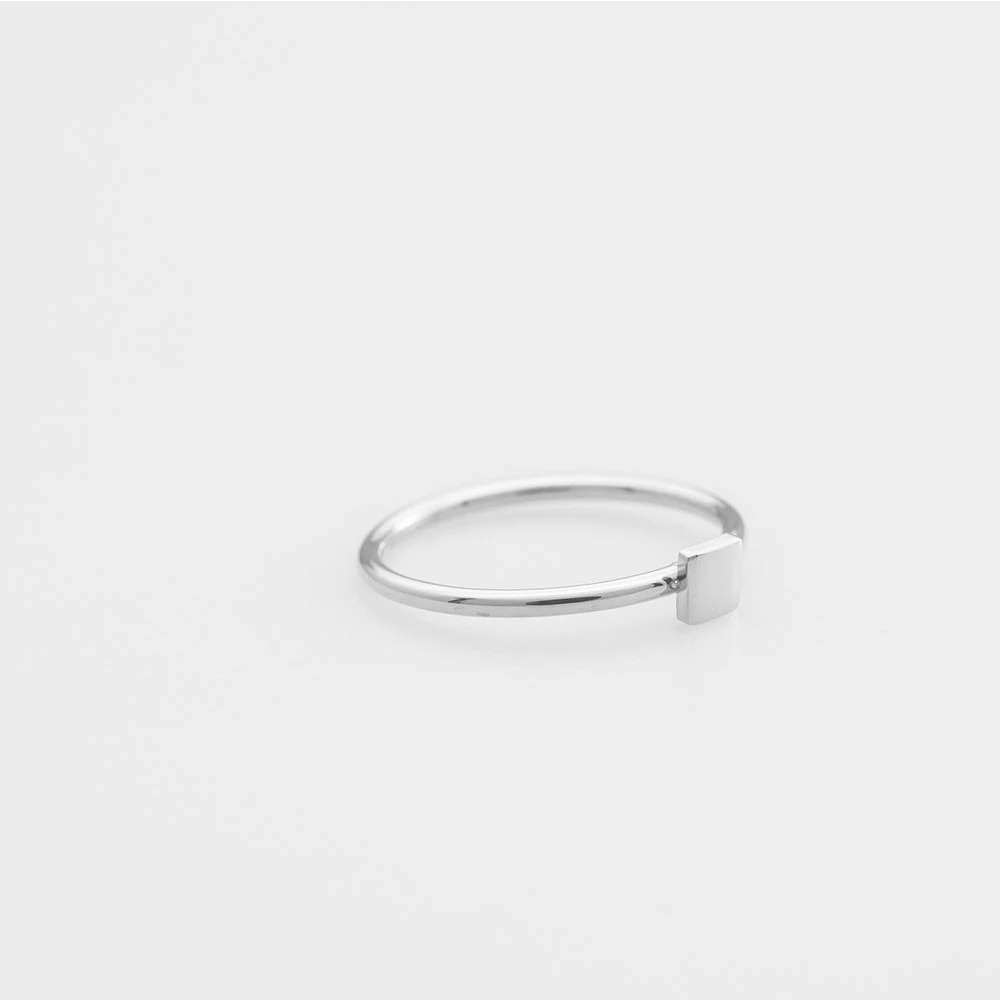 Delicate Rings Stainless Steel 18K Gold Plated Jewelry Mini Ring Custom Jewelry Anillos De Acero Inoxidable Wire Rings