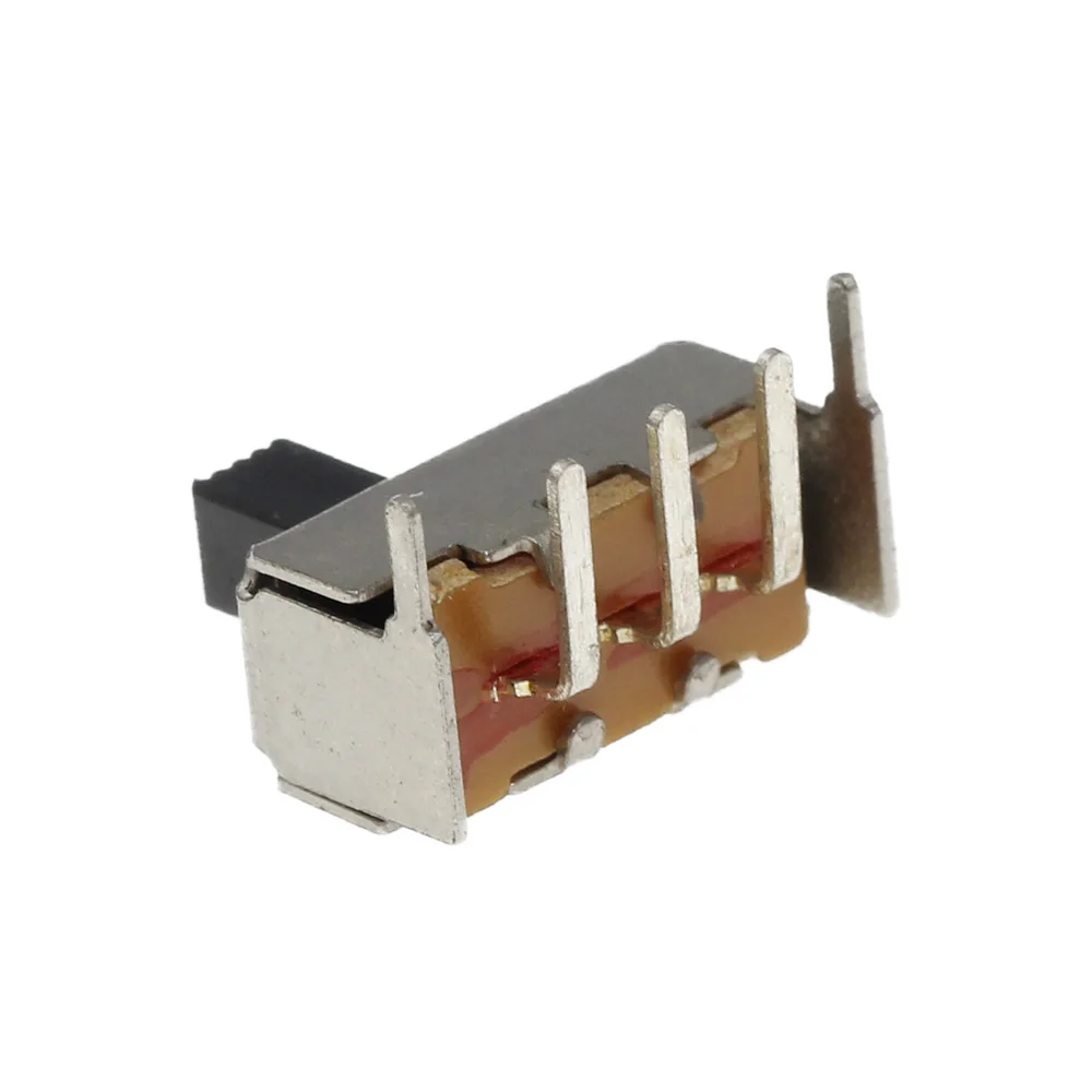  Переключатель SS12F23 SS12F23VG5 0 5 А 50 в 3 контакта 1P2T 90 градусов изогнутый игольчатый переключатель с ручкой высотой