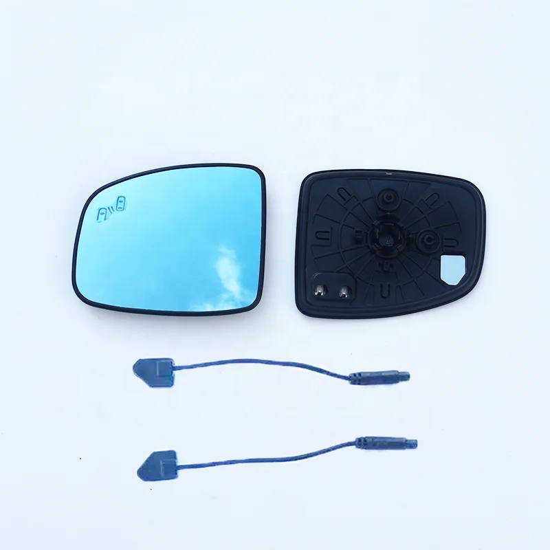 Side rearview blue mirror glass lens with blind spot system For Honda JAZZ FIT GK5 2014-2018 For CITY GM6 2015-2019 BSA BSD BSM