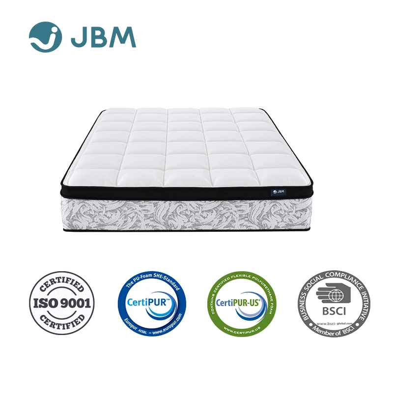 Rolled Zone Pocket Spring Mattress In A Box Korean Double Foam Sponge Bed Mattress massage Hotel Bed mattress