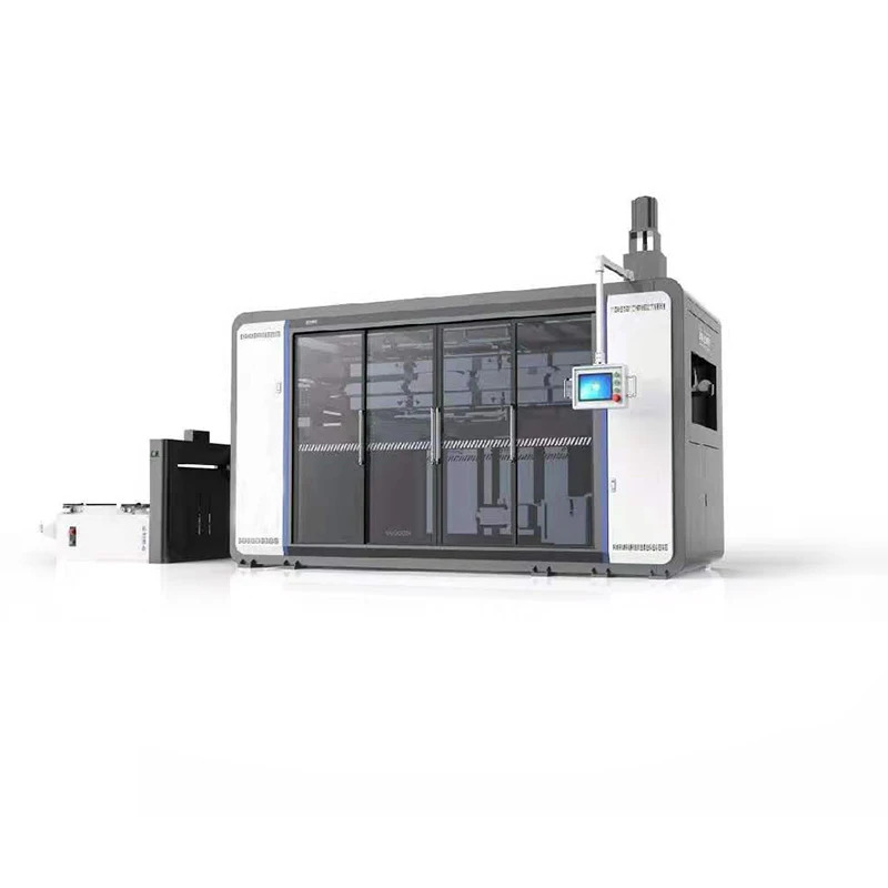 Automatic Full Servo Thermoforming PVC PP Ice Cream Plastic Cup Making Machine