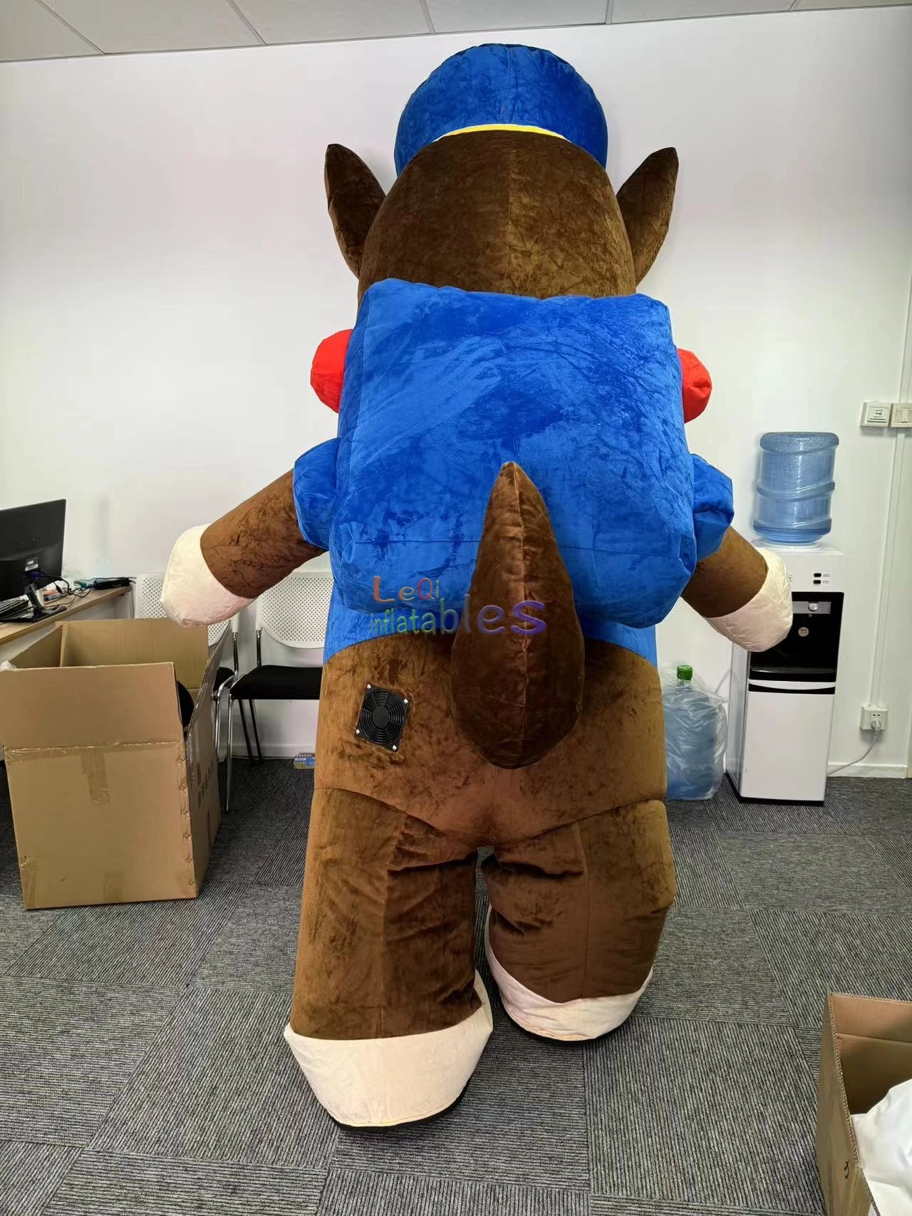 New Arrival TV&Movie Cartoon Character Funny Paw Dog Patrol Dog Inflatable Mascot Costume Cartoon Walking Suit For Adults