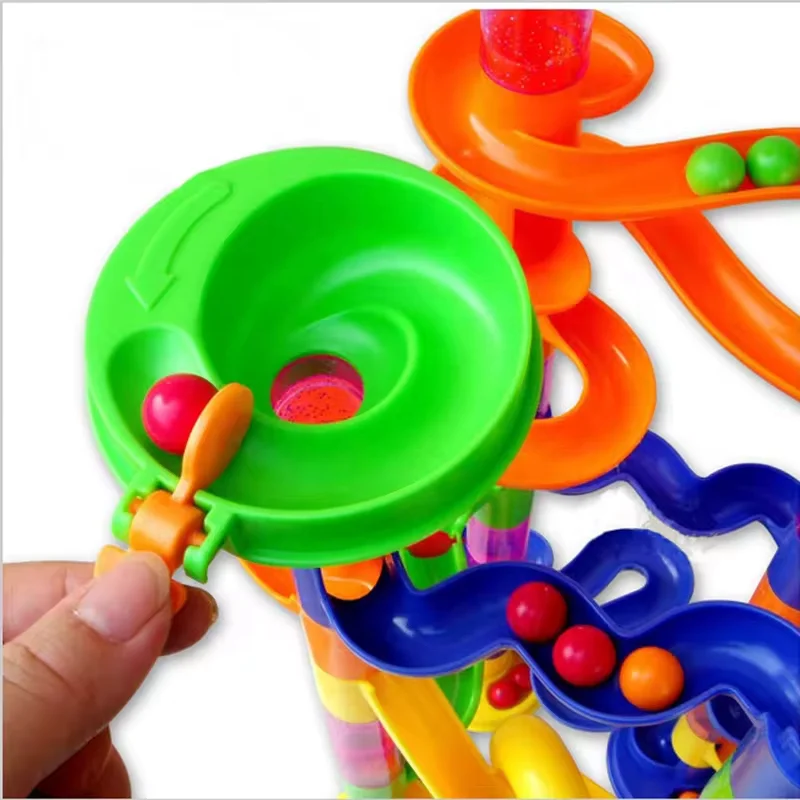 Hot selling Marble Run Toy Set Pack Educational Toys For Kids Marble Run Building Blocks