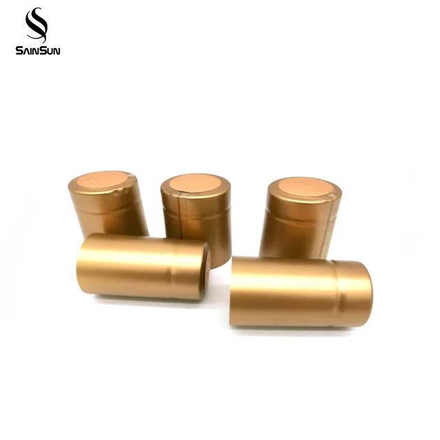 
PVC shrinkable capsule bottle cap olive oil shrink capsule 
