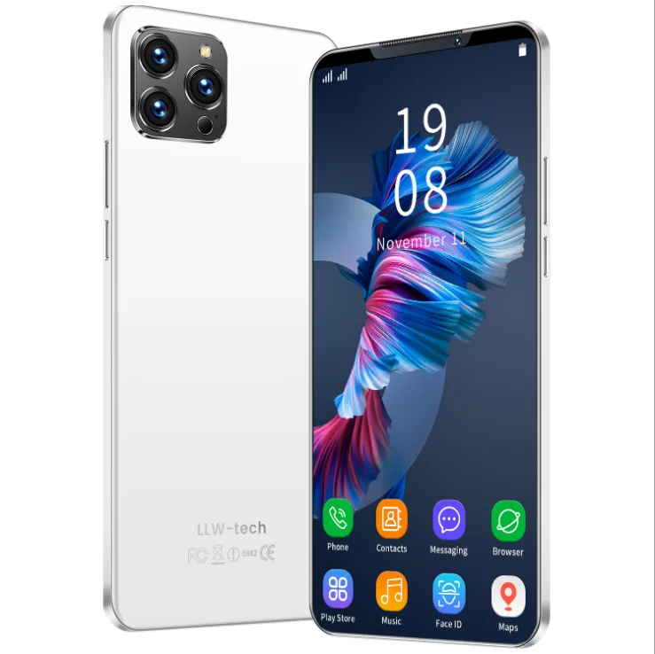 Горячая распродажа! Коврики i12 pro 16 ГБ + 32 Мп 4 Core Dual SIM 6G 128G дешевый смартфон 6 3 дюймов андроид 10 мобильных смартфонов в