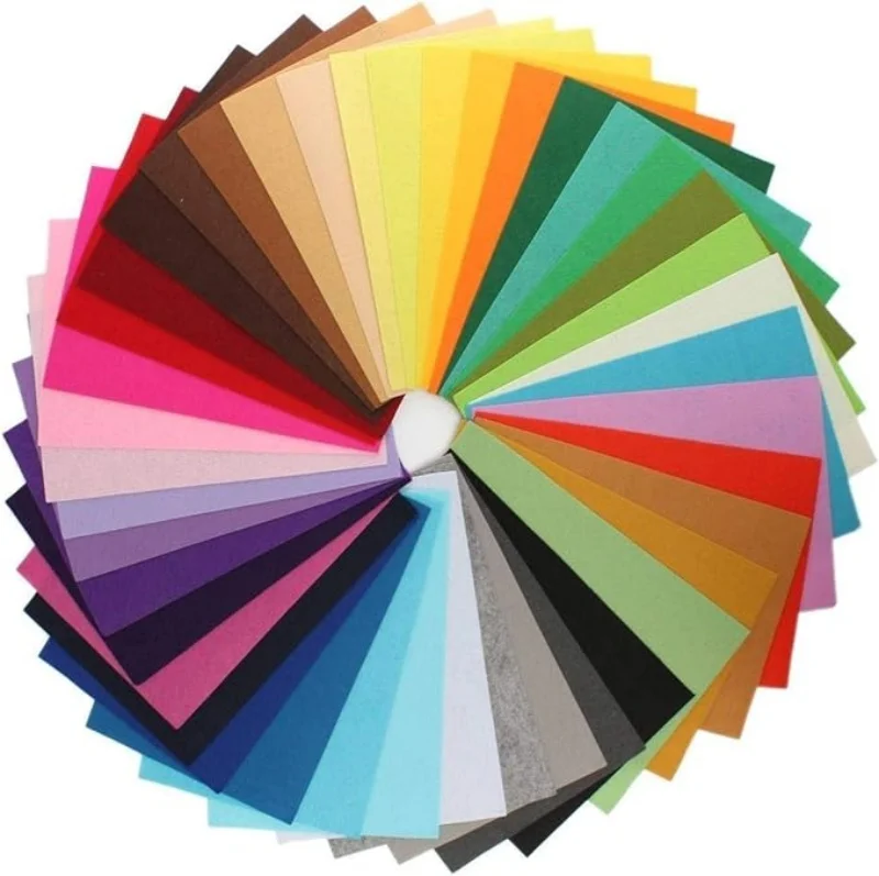 100% Polyester Material Felt Home Textile Industrial Felt Color Size Can be Customizable