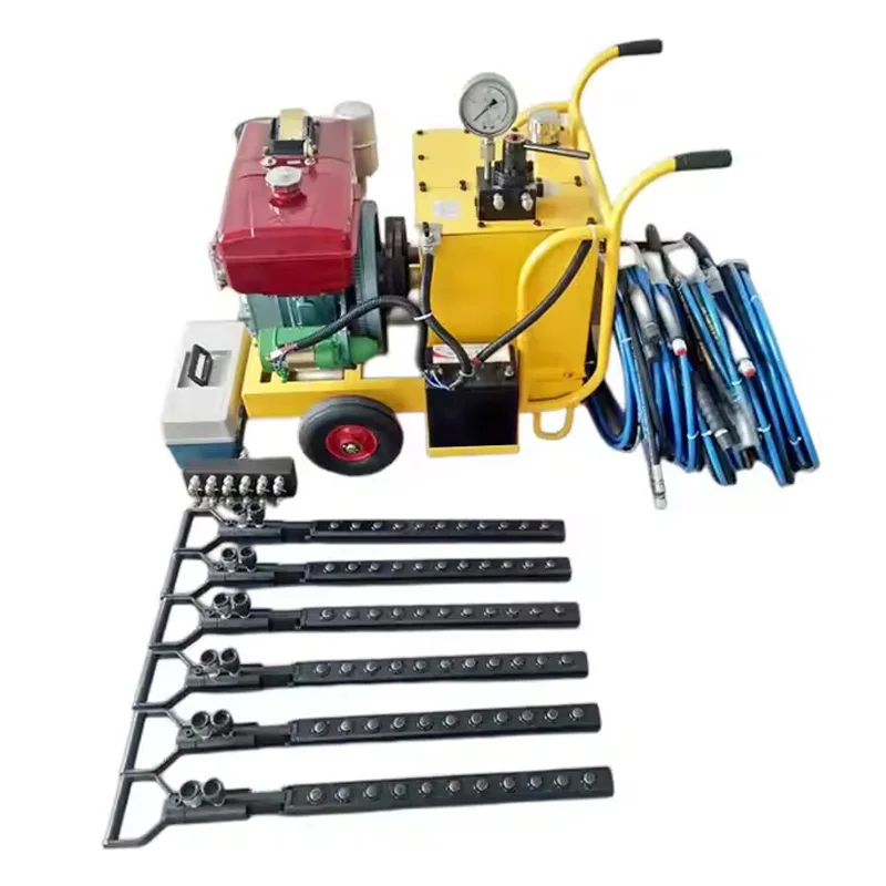 8 HP diesel pump station Hydraulic Wedge Rock Splitter