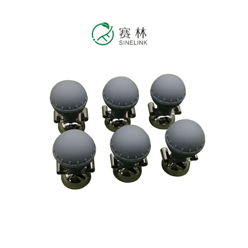 Reusable silver chloride ECG electrode medical suction bulb ECG electrode