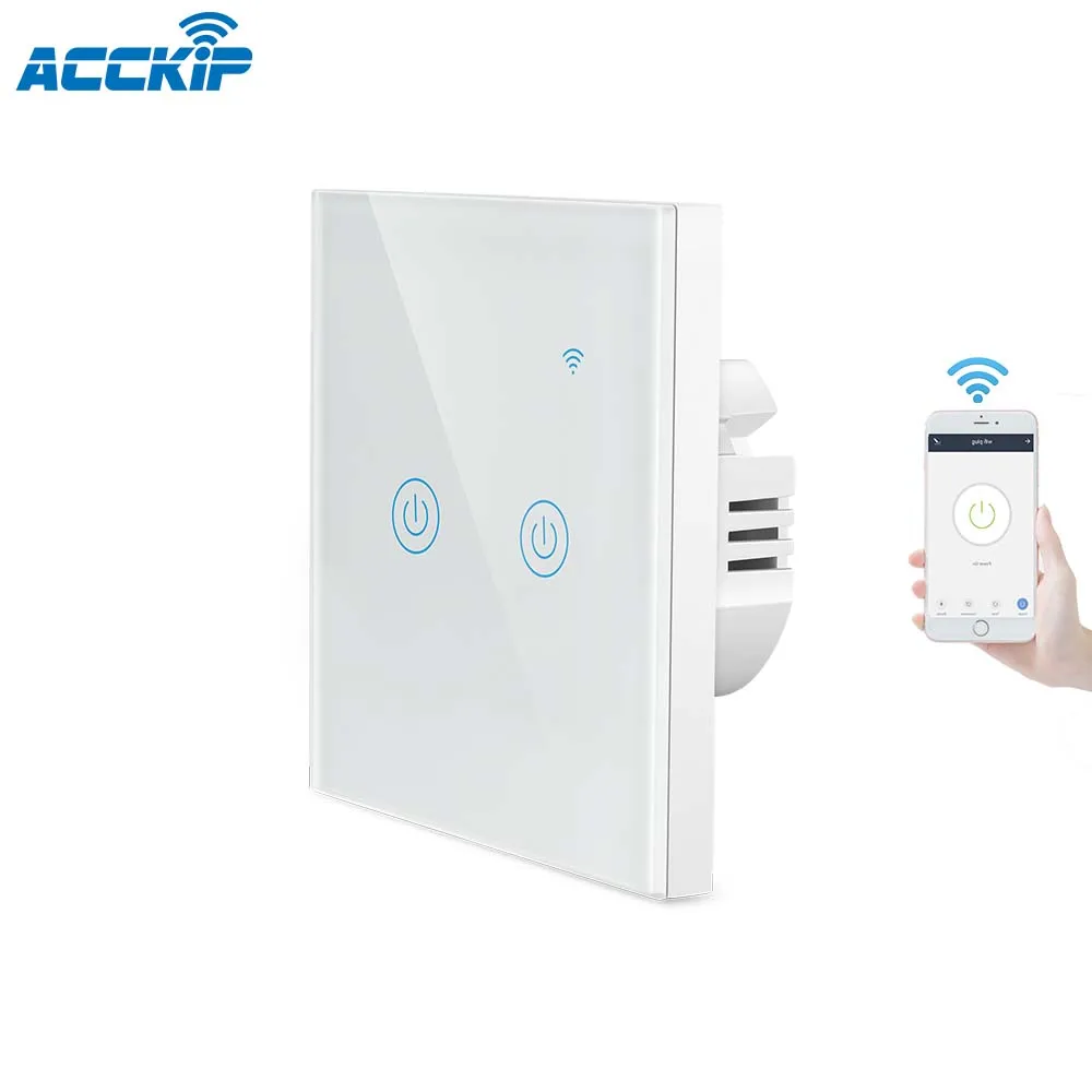  Смарт-выключатель сенсорный с поддержкой Wi-Fi стандарт