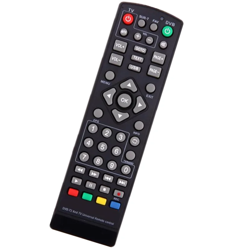 ИК универсальный пульт дистанционного управления Замена для ТВ DVB-T2 для спутникового телевидения приемник домашнего