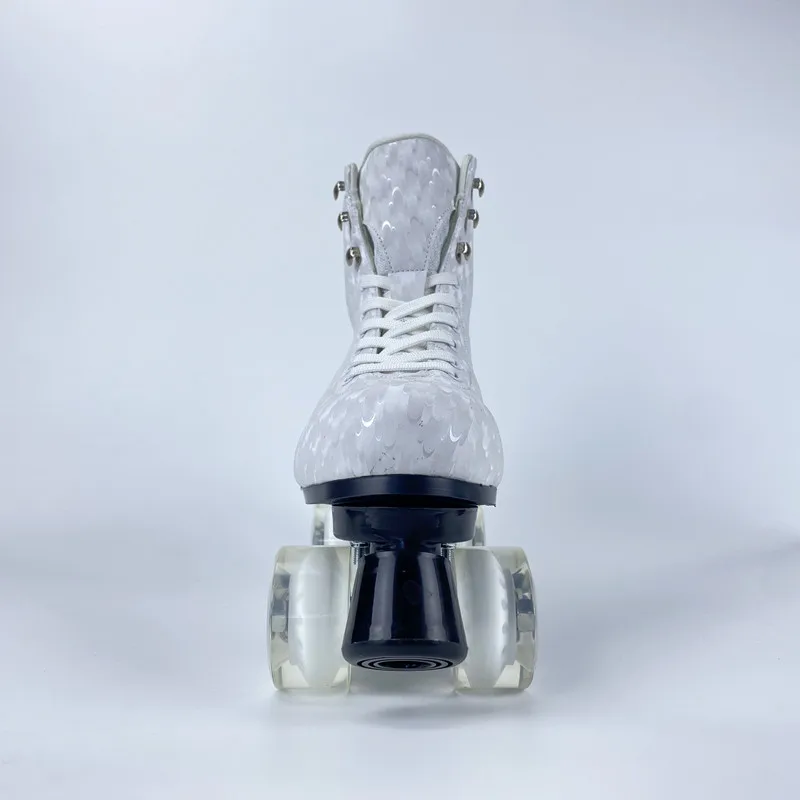 OEM ODM Outdoor extreme sports popular roller skates 4 wheel, Hot sale two-rowflashing roller skates professional roller skates