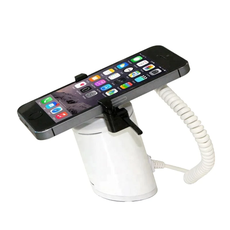 Retail Charging Desktop Mounted Mobile Phone Anti-theft Alarm Display Security Stand for Cell Phone