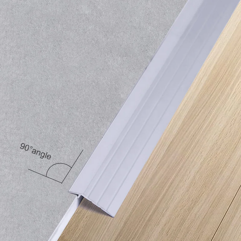 Foshan FSF Free Sample Decoration Materials Aluminum Aluminium Gold Threshold Flooring Trim Tile Transition Edge Strips