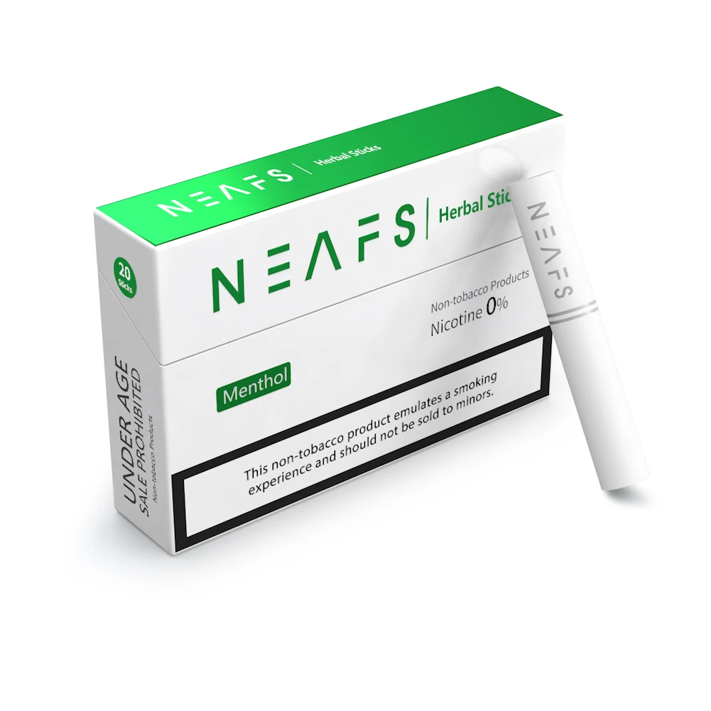 
Neafs New Flavor Tea Plant Extracts heat stick Health heat not burn sticks for Heating Device 