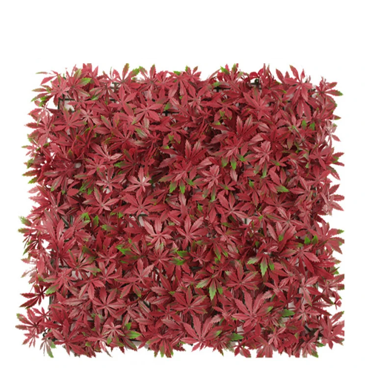RSH High quality indoor and outdoor Anti-UV wall decoration fireproof material artificial plant wall