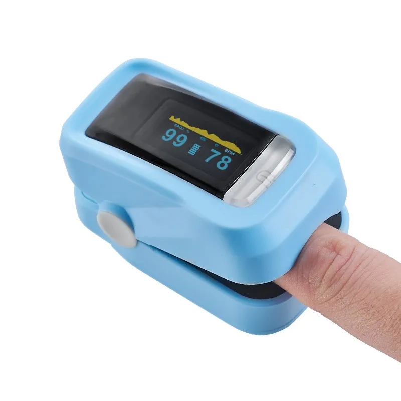 2020 hot selling six different display mode Spo2 finger OLED Medical equipment pulse oximeter
