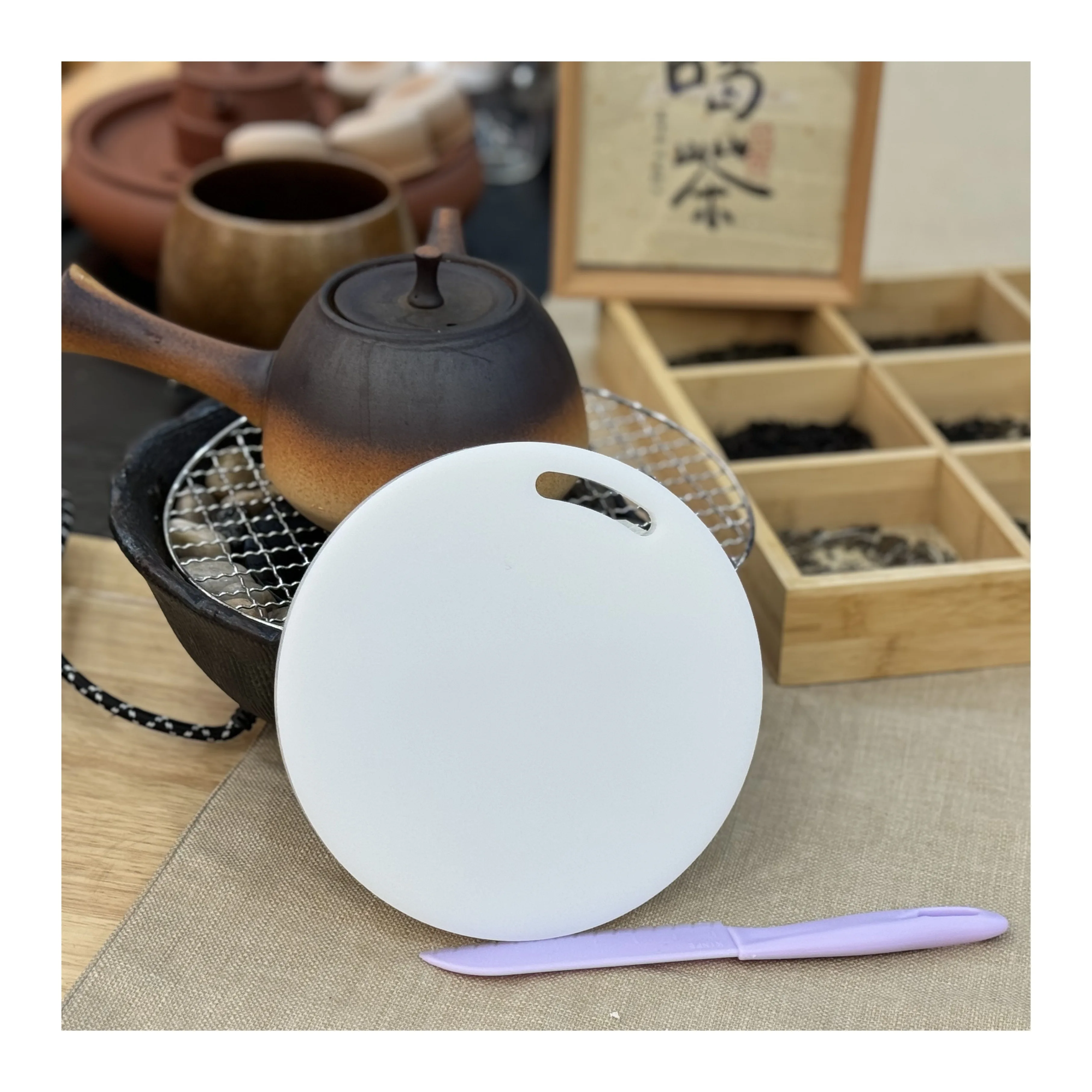 PP PE Uhmwpe Cutting Board Plastic Easy To Clean White Plastic Cutting Board For Dining Room Kitchen