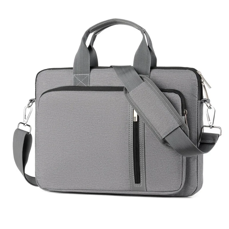 2022 Newest office laptop sleeve bag 14/15.6/17.3inch waterproof shockproof laptop computer shoulder bags for business men