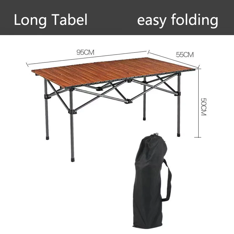 Customize Outdoor Camping Table Set Foldable Traveling Picnic accessories Lightweight Table and Chair Set