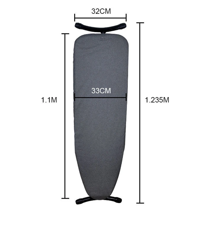 Factory Price Wall Mounted Household Adjustable Metal Foldable Ironing Board for Hotel Guestroom
