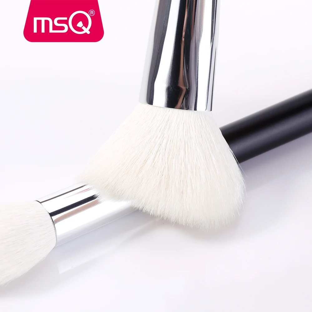 MSQ 15 шт. классическая черная ручка набор кистей для макияжа ваш собственный бренд оптовая продажа кистей для макияжа с сумкой