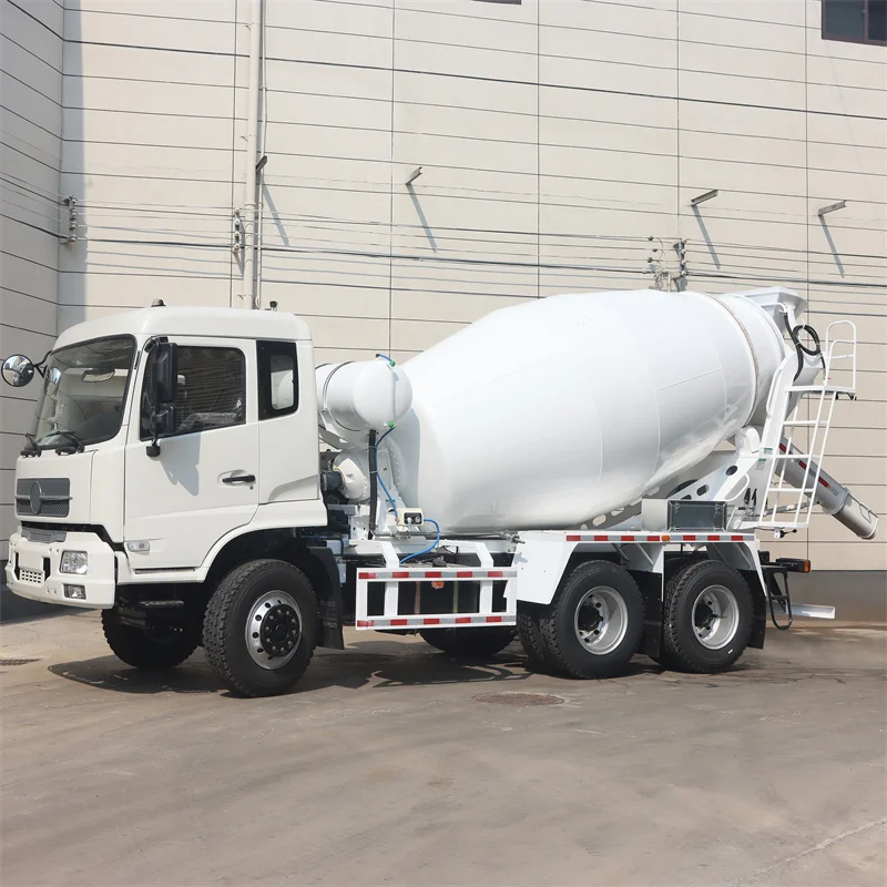 Dry And Wet Used Concrete Mixing Truck Drum Fast Discharged Speed Cement Mixer Tank With Trailer Tricycle Or Truck