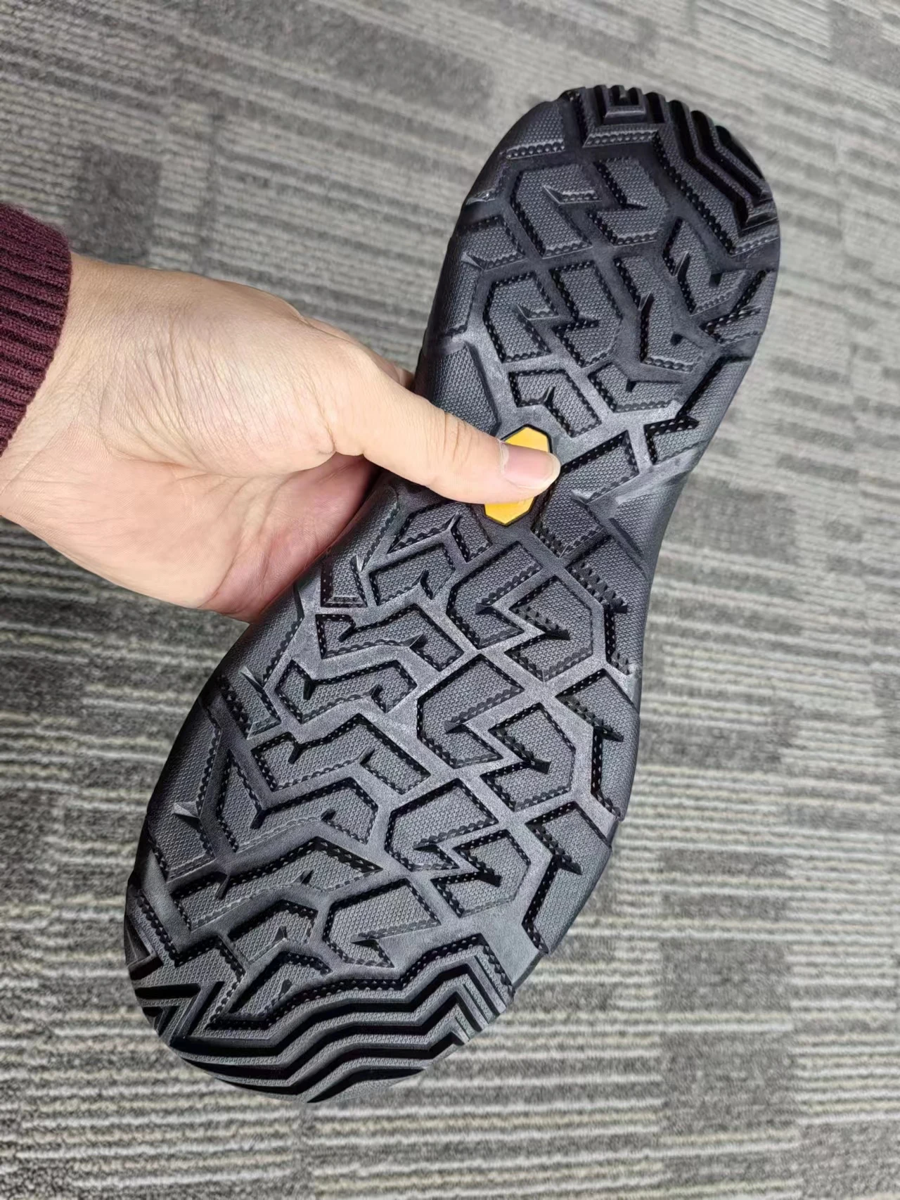 New sports trekking soles for men hiking shoes anti-slip outsole rubber sole