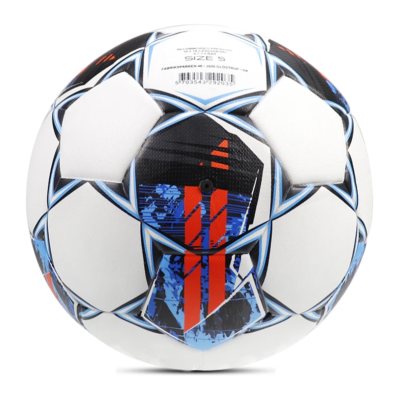 High Quality School Outdoor Football Synthetic Pu Laminated Official Size 5# Soccer Balls For Training