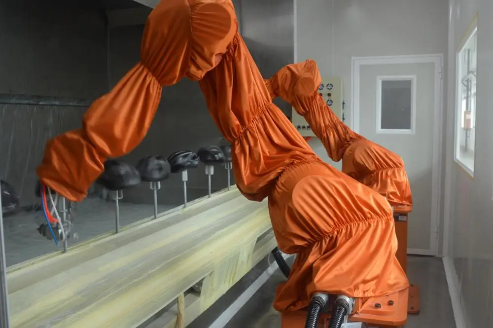 Robot UV Automatic Paint Booth Coating Production Line Painting (Plant Spare Parts Provided 1 YEAR)