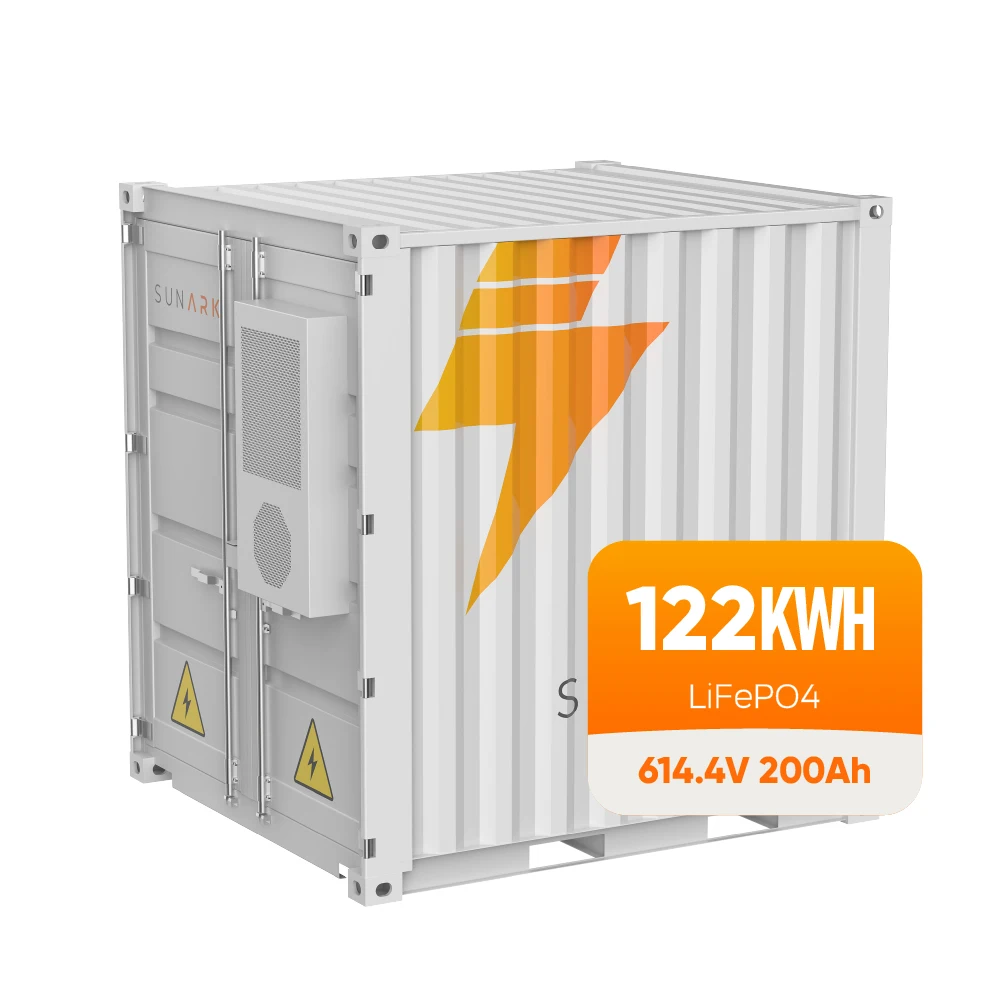 sunark hv high voltage bms lithium battery 122kwh 200ah high quality lifepo4 container battery