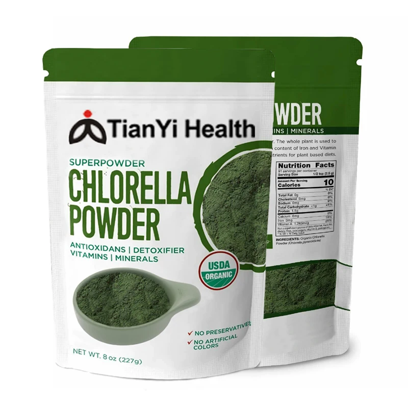 Wholesale Price Natural Taiwan Organic Alga Chlorella Powder,Golden Chlorella